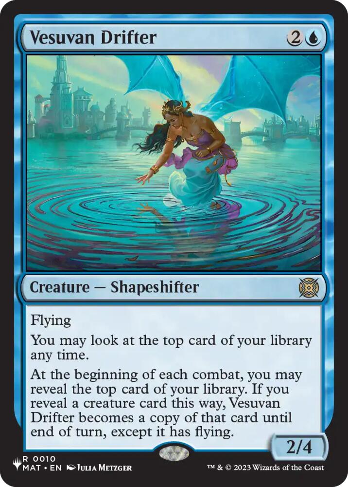 Vesuvan Drifter, The List Reprints 10