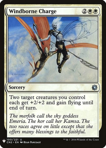 Windborne Charge, The List Reprints 100