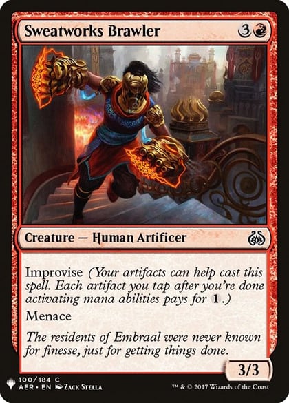 Sweatworks Brawler, The List Reprints 100