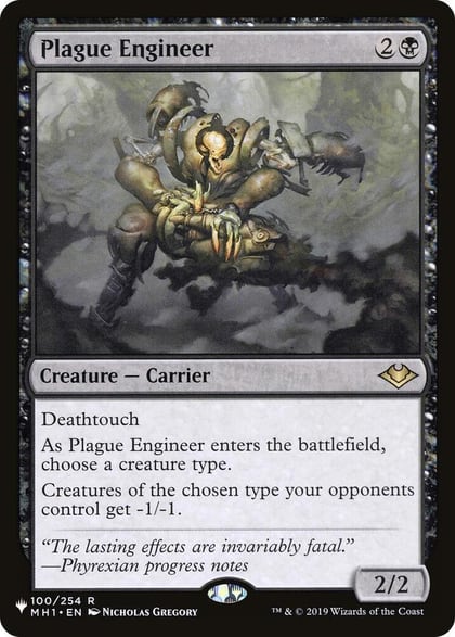 Plague Engineer, The List Reprints 100/254