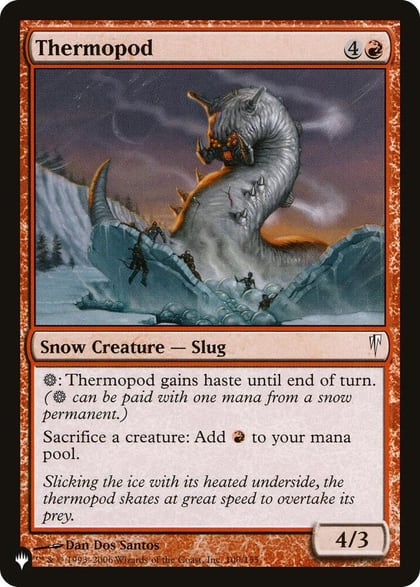 Thermopod, The List Reprints 100/155