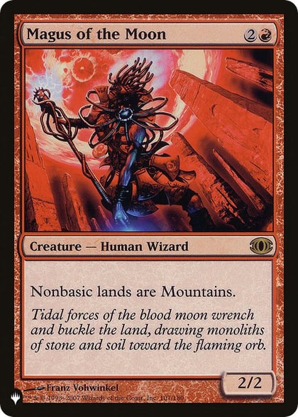 Magus of the Moon, The List Reprints 101/180