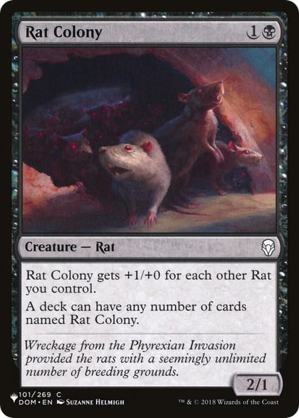 Rat Colony, The List Reprints 101/269