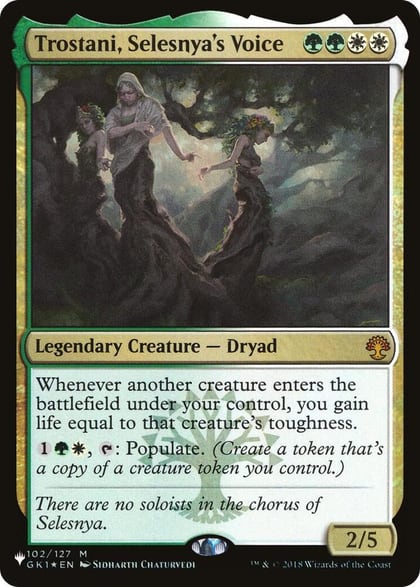 Trostani, Selesnya's Voice, The List Reprints 102/127