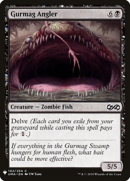 Gurmag Angler, The List Reprints 102