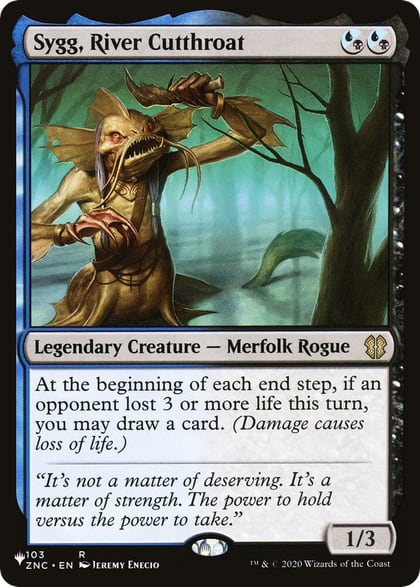 Sygg, River Cutthroat, The List Reprints 103