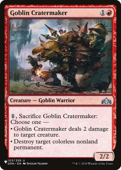 Goblin Cratermaker, The List Reprints 103/259