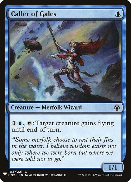 Caller of Gales, The List Reprints 103