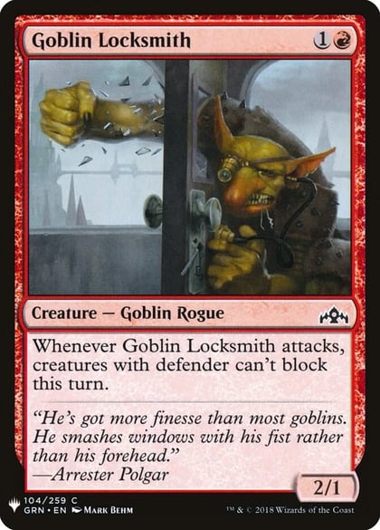 Goblin Locksmith, The List Reprints 104