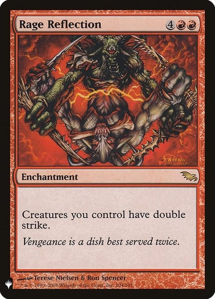 Rage Reflection, The List Reprints 104
