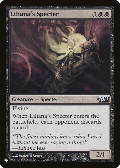 Liliana's Specter, The List Reprints 104/249