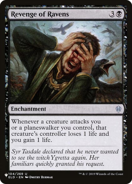 Revenge of Ravens, The List Reprints 104/269