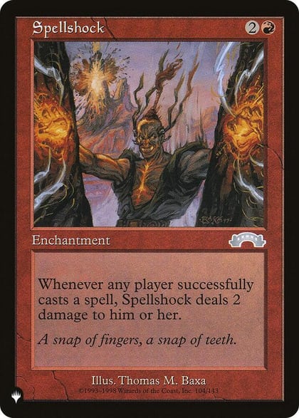 Spellshock, The List Reprints 104/143