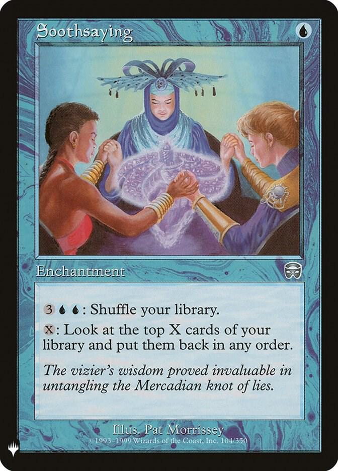 Soothsaying, The List Reprints 104