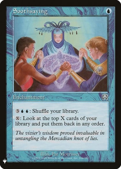Soothsaying, The List Reprints 104