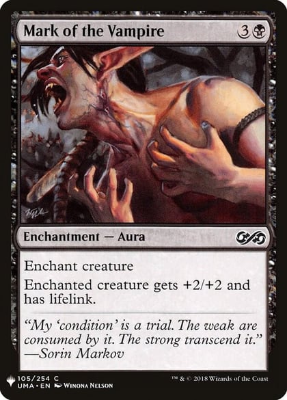 Mark of the Vampire, The List Reprints 105