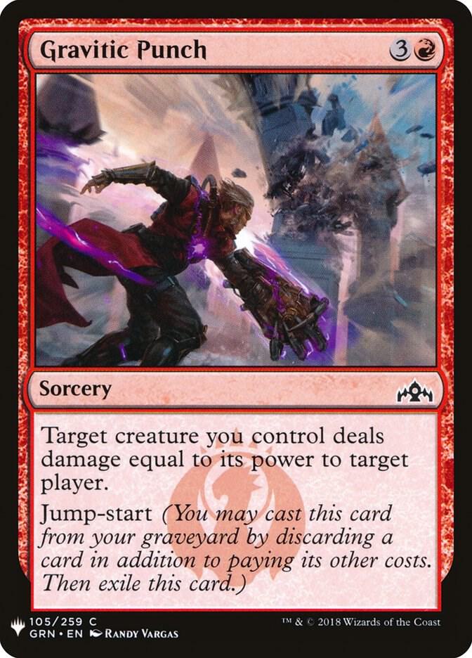 Gravitic Punch, The List Reprints 105