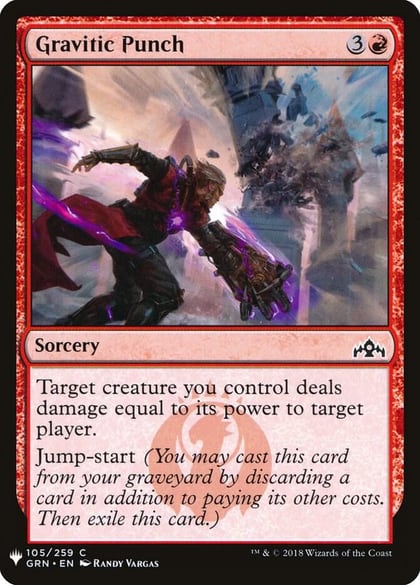 Gravitic Punch, The List Reprints 105