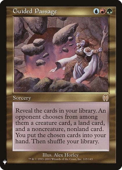 Guided Passage, The List Reprints 105/143