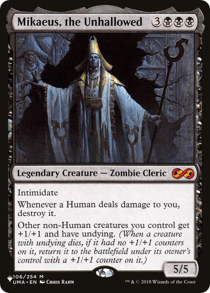 Mikaeus, the Unhallowed, The List Reprints 106/254