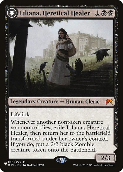 Liliana, Heretical Healer, The List Reprints 106
