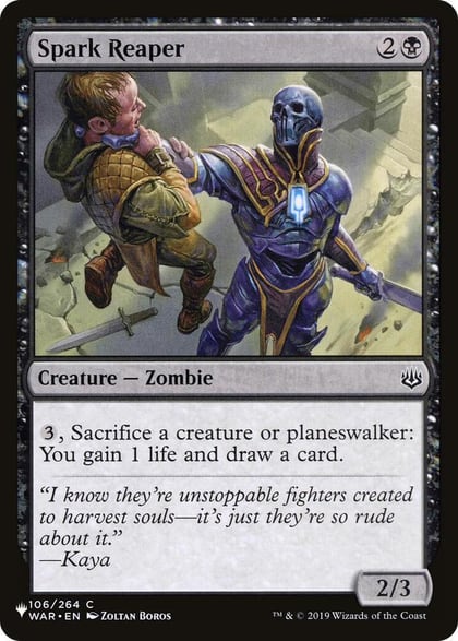 Spark Reaper, The List Reprints 106/264