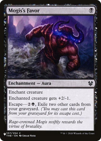 Mogis's Favor, The List Reprints 107/254