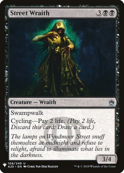 Street Wraith, The List Reprints 108
