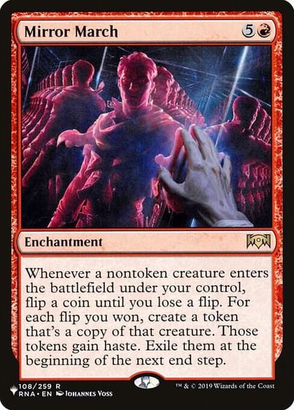 Mirror March, The List Reprints 108
