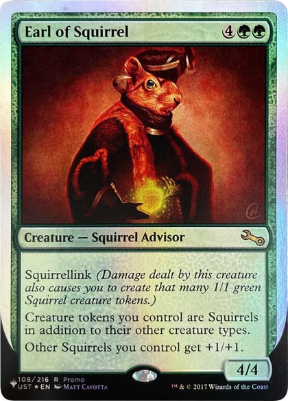 Earl of Squirrel, The List Reprints 108/216