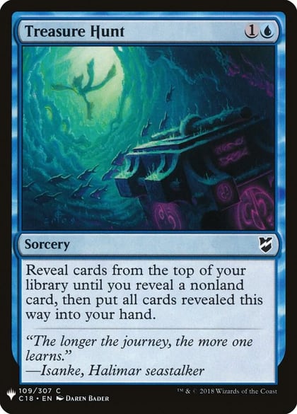 Treasure Hunt, The List Reprints 109