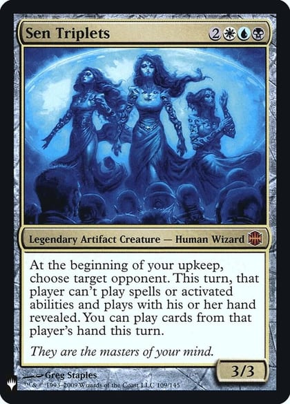 Sen Triplets, The List Reprints 109