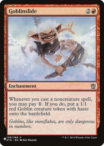 Goblinslide, The List Reprints 109/269