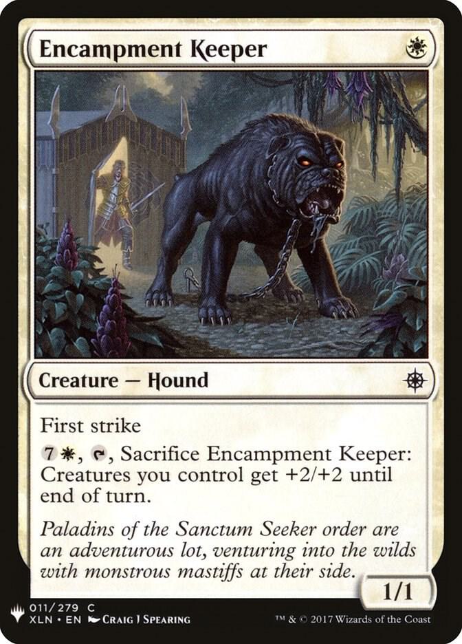 Encampment Keeper, The List Reprints 11