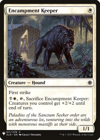 Encampment Keeper, The List Reprints 11