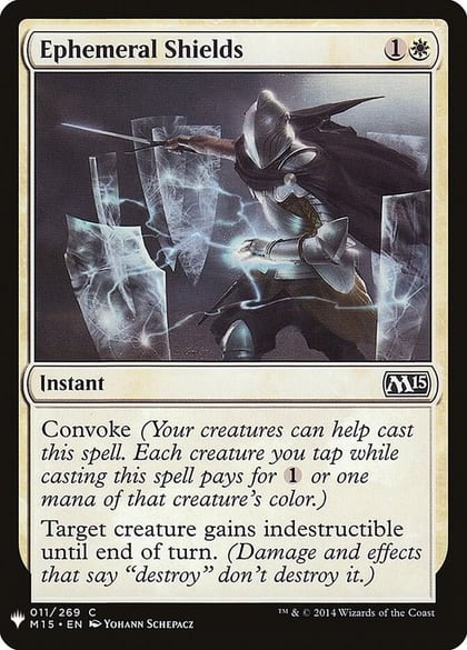 Ephemeral Shields, The List Reprints 11