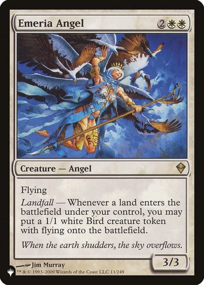 Emeria Angel, The List Reprints 11/249