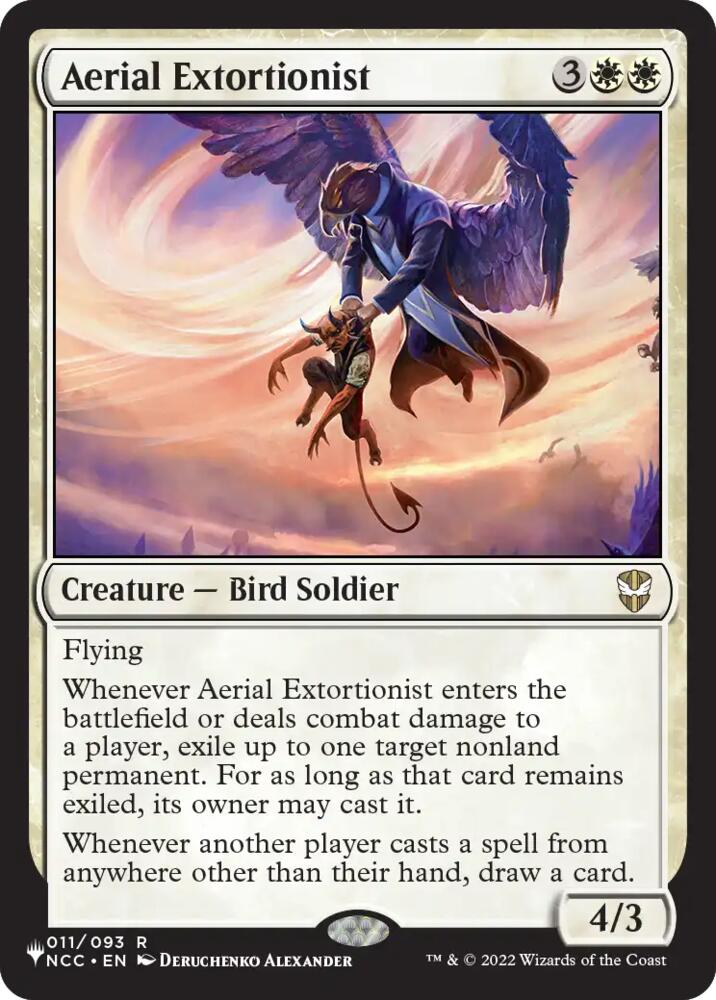 Aerial Extortionist, The List Reprints 11