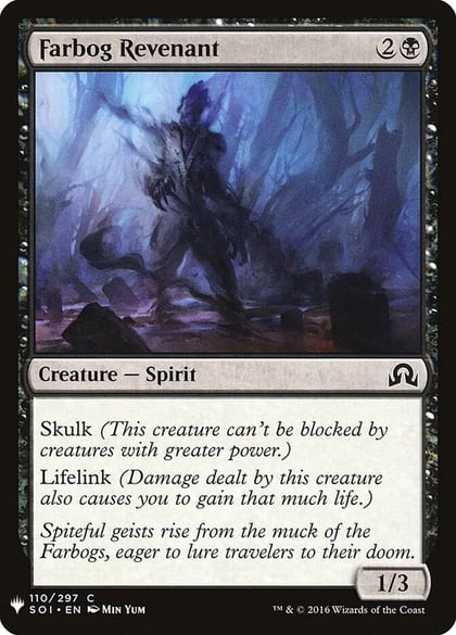 Farbog Revenant, The List Reprints 110