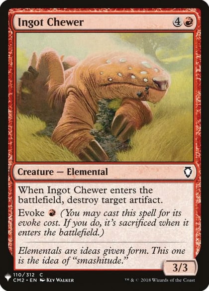 Ingot Chewer, The List Reprints 110