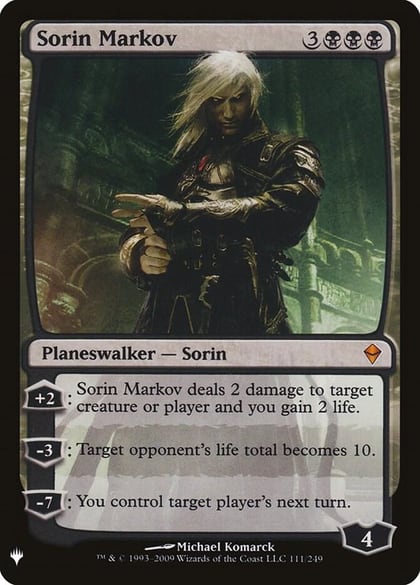Sorin Markov (ZEN), The List Reprints 111