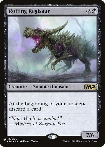 Rotting Regisaur, The List Reprints 111/280