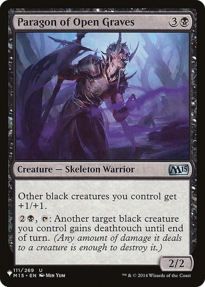 Paragon of Open Graves, The List Reprints 111/269
