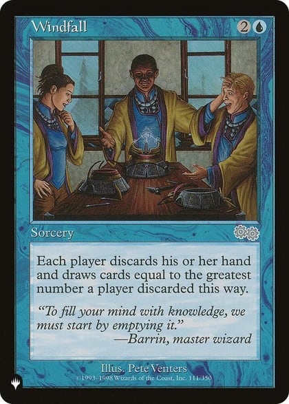 Windfall, The List Reprints 111/350