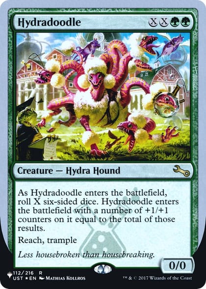 Hydradoodle, The List Reprints 112/216