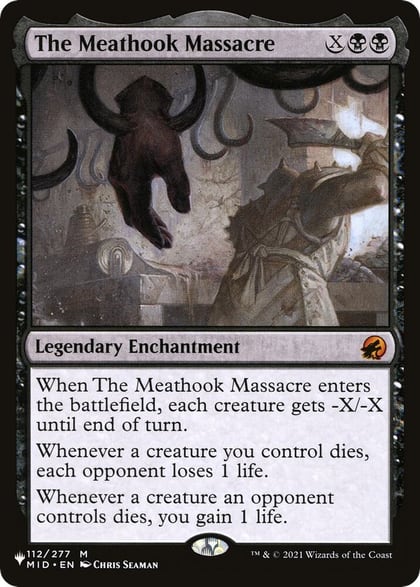 The Meathook Massacre, The List Reprints 112/277
