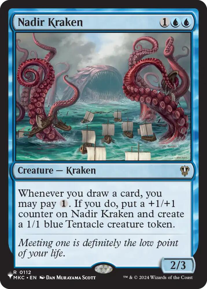 Nadir Kraken, The List Reprints 112