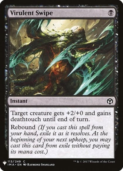 Virulent Swipe, The List Reprints 113