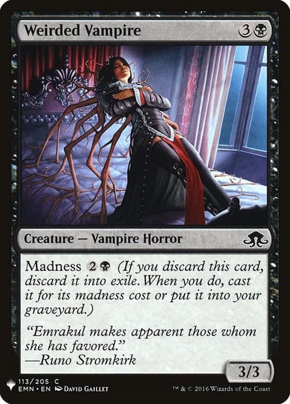 Weirded Vampire, The List Reprints 113