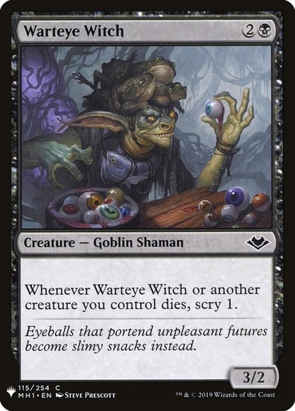 Warteye Witch, The List Reprints 115